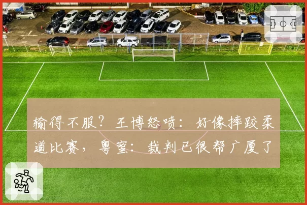 输得不服？王博怒喷：好像摔跤柔道比赛，粤蜜：裁判已很帮广厦了